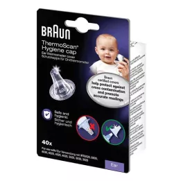BRAUN THERMOSCAN Protective caps LF40, 40 pieces