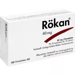 RÖKAN 40 mg film -coated tablets, 120 pcs