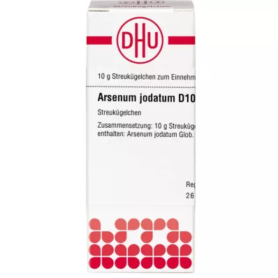 ARSENUM JODATUM D 100 globules, 10 g ARSENUM JODATUM D 100 globules, 10 g