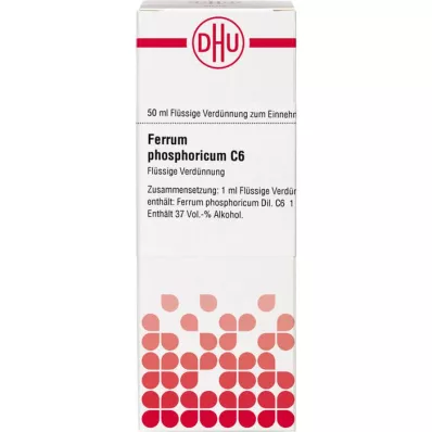 FERRUM PHOSPHORICUM C6 Dilution, 50mL