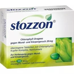 STOZZON Chlorophyll überzogene Tabletten, 100 St
