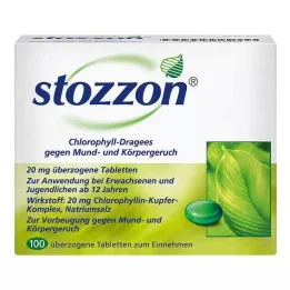 STOZZON Chlorophyll coated tablets, 100 pcs