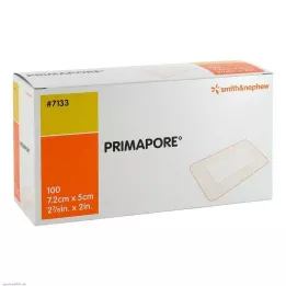 PRIMAPORE 5x7.5 cm wound dressing sterile, 100 pcs