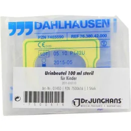 Urine collection bag for children, 1 pc