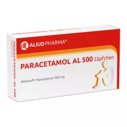 PARACETAMOL AL 500 suppositories, 10 pcs