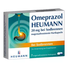 OMEPRAZOL Heumann 20 mg b.Sodbr.gastric acid-resistant hard capsules, 7 pcs