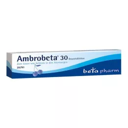 AMBROBETA 30 effervescent tablets, 20 pcs