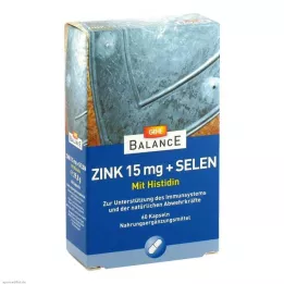 GEHE BALANCE Zinc 15 mg + selenium capsules, 60 pcs