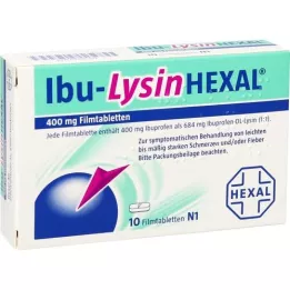 IBU-LYSINHEXAL film -coated tablets, 10 pcs