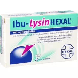 IBU-LYSINHEXAL film -coated tablets, 20 pcs
