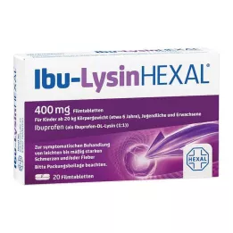 IBU-LYSINHEXAL Film-coated tablets, 20 pcs