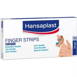 HANSAPLAST Elastic finger strips 2x18 cm, 100 pcs