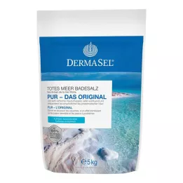 DERMASEL Dead Sea Bath Salt Pure, 5 kg