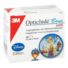OPTICLUDE 3M Disney Boys Midi 2538MDPB-100, 100 pcs
