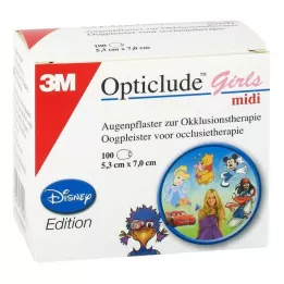 OPTICLUDE 3M Disney girls midi 2538MDPG-100, 100 pcs