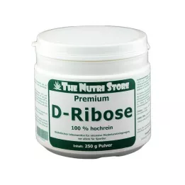 D ribose 100% high purity, 250 g