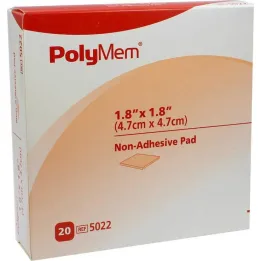 Polymem Wound Pad 5x5 cm, 20 pcs