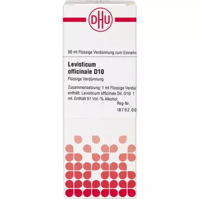 LEVISTICUM OFFICINALIS D10 Dilution, 50mL