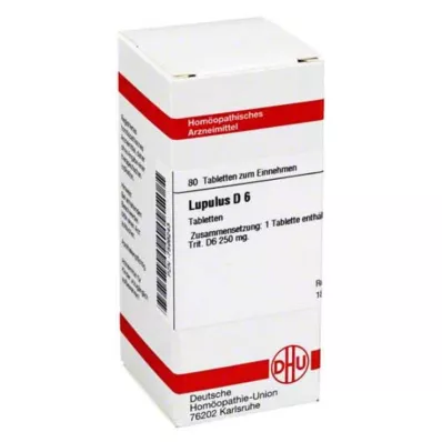 LUPULUS D 6 tablets, 80 pcs LUPULUS D 6 tablets, 80 pcs