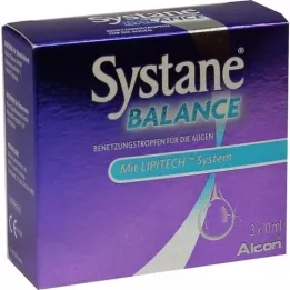 SYSTANE BALANCE Wetting drops for the eyes, 3x10 ml