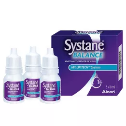 SYSTANE BALANCE Lubricating drops for the eyes, 3X10 ml