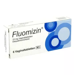 FLUOMIZIN 10 mg vaginal tablets, 6 pcs