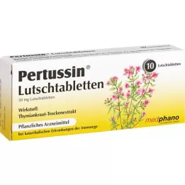 PERTUSSIN sucking tablets, 10 pcs