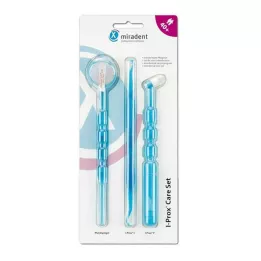 MIRADENT Care set I-Prox Care Set blue trans., 1 P