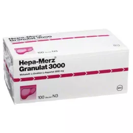 HEPA MERZ Granules 3,000 bags, 100 pieces