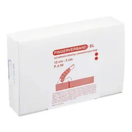 Finger bandage 2x12 cm elastic, 50 pieces