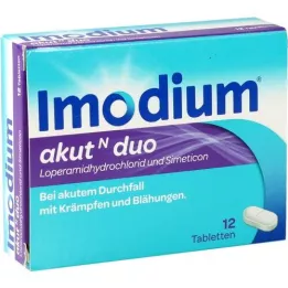 IMODIUM Acute n duo tablets, 12 pcs