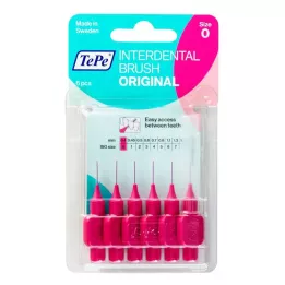 Tepe Interdental brush 0.4mm pink, 6 pcs