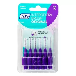 TEPE Interdental brush Original 1.1mm ISO 6 purple, 6 pcs