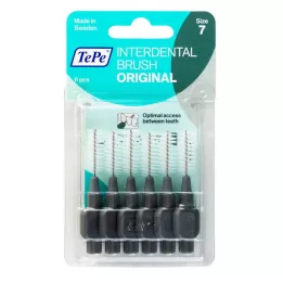 Tepe Interdental Brush 1.3mm Gray, 6 pcs