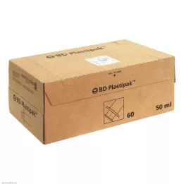 BD PLASTIPAK Spray 50 ml Luer Lok central, 60X50 ml