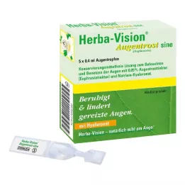 HERBA-VISION Eyebright sine eye drops, 5X0.4 ml