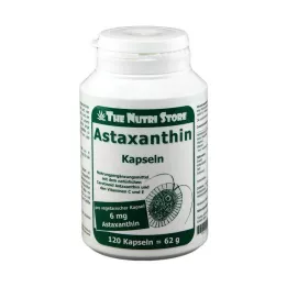 ASTAXANTHIN 6 mg vegetarian capsules, 120 pcs