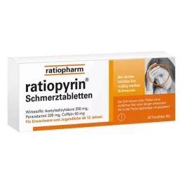 RATIOPYRIN Painkillers, 20 pcs