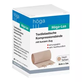 HÖGA-LAN short stretch bandage 8 cmx5 m, 1 pcs