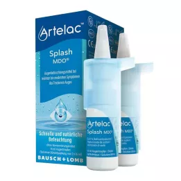 ARTELAC Splash MDO Eye drops, 2X15 ml