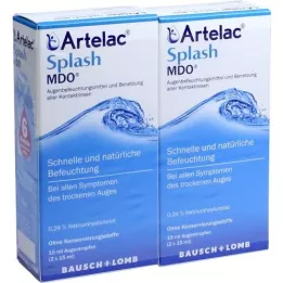 ARTELAC Splash MDO Eye drops, 2x15 ml