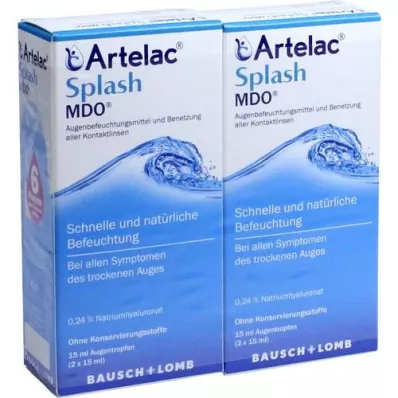 ARTELAC Splash MDO Augentropfen, 2X15 ml