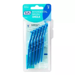 TEPE Interdental brush Angle 0.6mm ISO 3 blue, 6 pcs