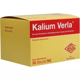 KALIUM VERLA Granulat Btl., 50 pcs