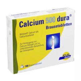 CALCIUM 500 dura effervescent tablets, 100 pcs