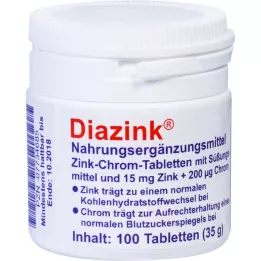 Diazink tabletid, 100 tk