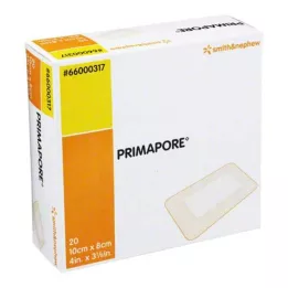 PRIMAPORE 8x10 cm wound dressing sterile, 20 pcs