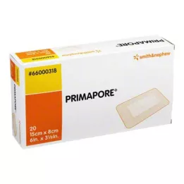PRIMAPORE 8x15 cm wound dressing sterile, 20 pcs