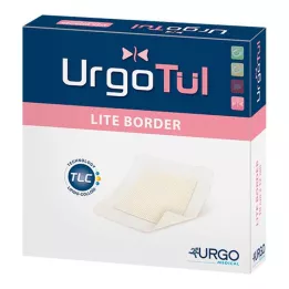 URGOTÜL Lite Border 8x8 cm bandage dispenser, 50 pcs
