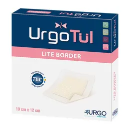 Urgotül Lite Border 10x12 cm bandage, 10 pcs